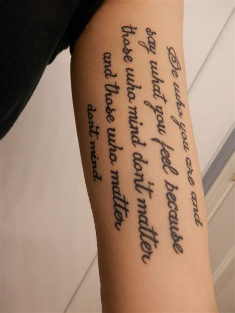 quote tattoo designs